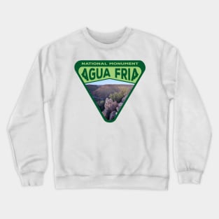 Agua Fria National Monument photo triangle Crewneck Sweatshirt